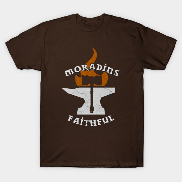 Moradins Faithful T-Shirt by KennefRiggles